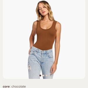 nuuds Chocolate Brown Bodysuit
